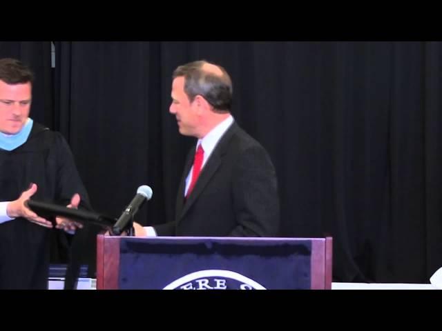 La Lumiere Commencement 2013 - Chief Justice John Roberts