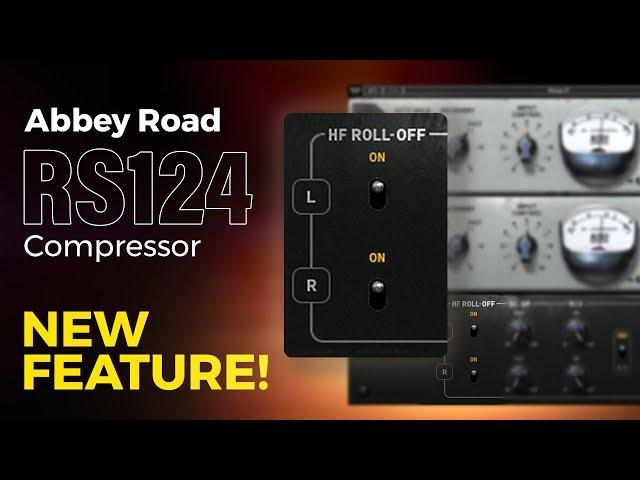 NEW RS124 Compressor Feature - HF Roll-Off