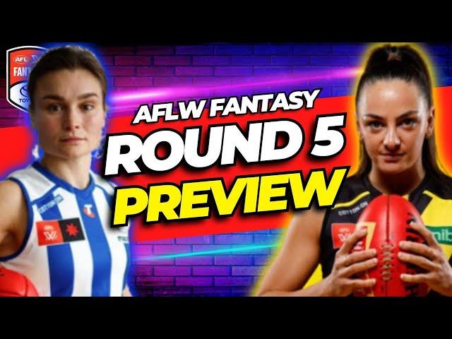 Round 5 Preview | AFLW Fantasy 2024