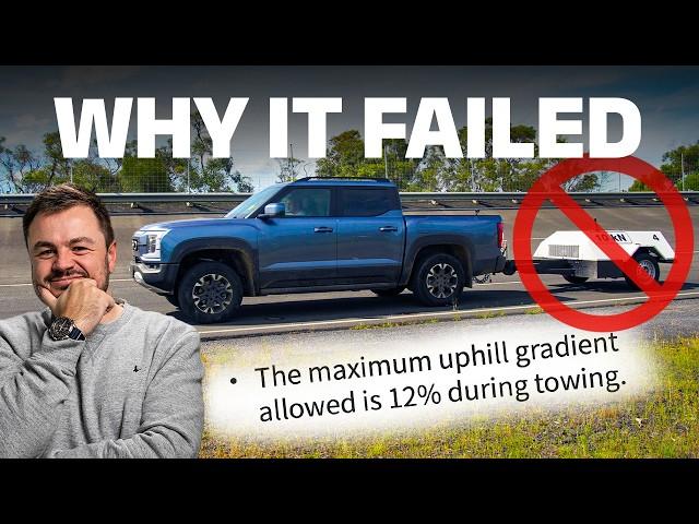 WHY the Shark FAILED our towing test & a 12% gradient limit?!