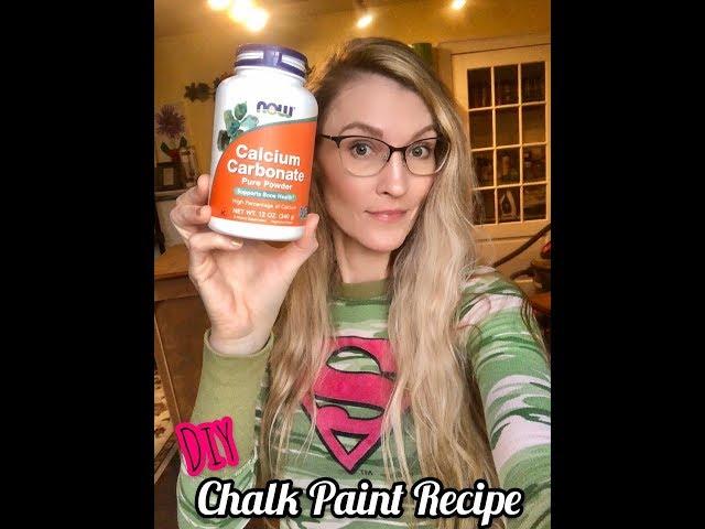 DIY Chalk Paint Recipe