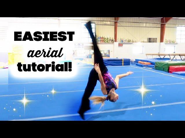 Elite Gymnast Explains SIDE AERIAL! You got this.