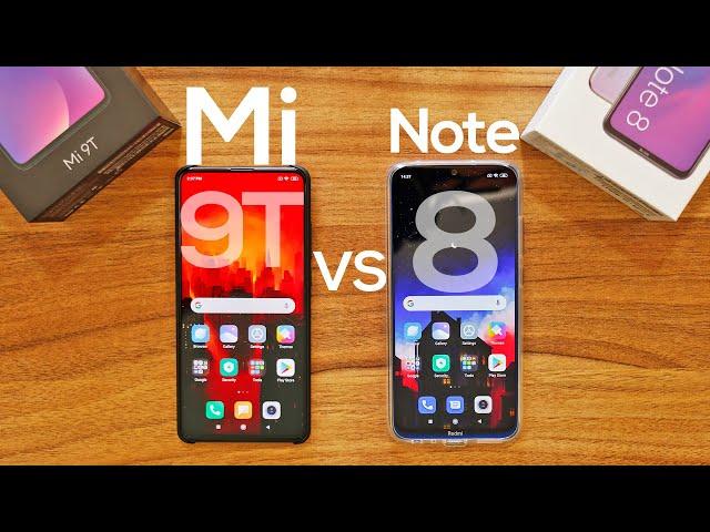 Xiaomi Mi 9T Vs. Redmi Note 8 - Speed & Display Test