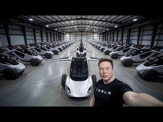 Elon Musk: "Our New Flying Cars Will Hit The Market TODAY"