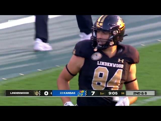 2024 Abe Haerr vs KU 1/4 Receptions