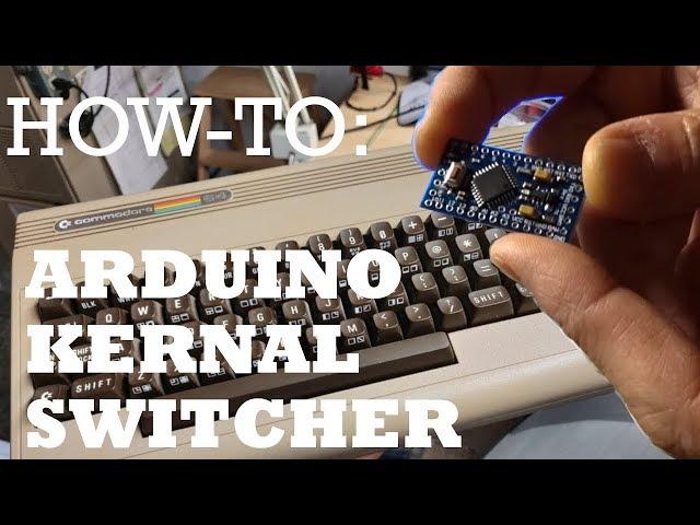 How-To: C64 Arduino based Restore Key/Four Kernal Switcher/Hard Reset