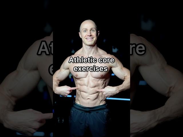 Athletic core exercises! Here are some core exercises you can add to your routine.