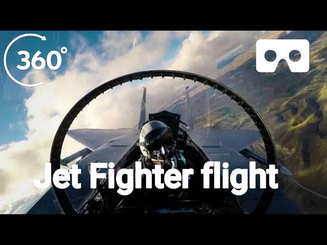 Fighter Jet Formation Flying | 360° video