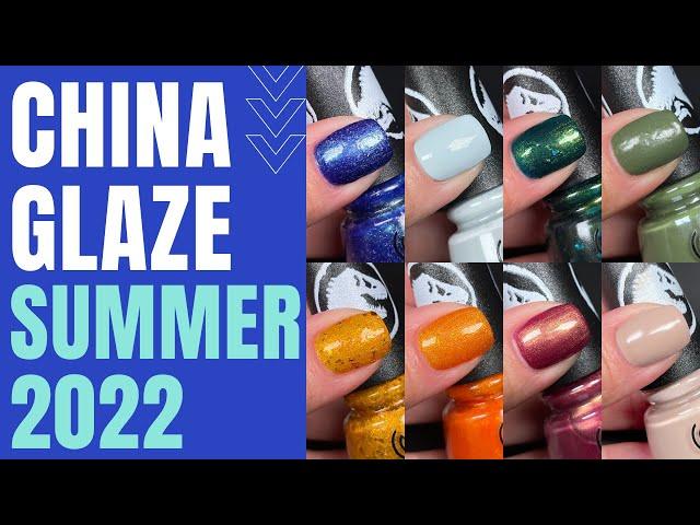 China Glaze "Jurassic World Dominion" | Summer 2022 Collection Review