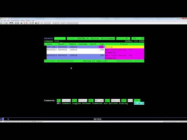 Capture z/OS Job Output and store in a Variable