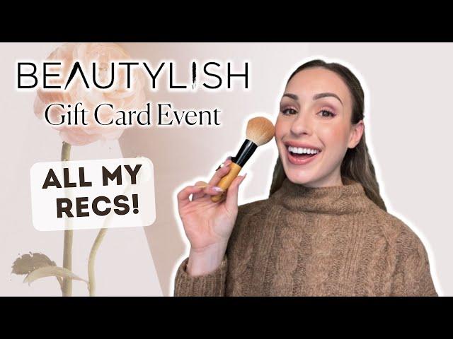 BEAUTYLISH GIFT CARD EVENT | all the recs!! | Chantecaille, Tom Ford, Natasha Denona, Sonia G & MORE