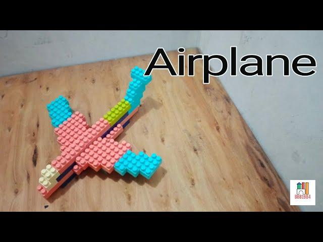 Brick Block Building / Create Aeroplane Easily from Building Block / Lego Block #legoblocks