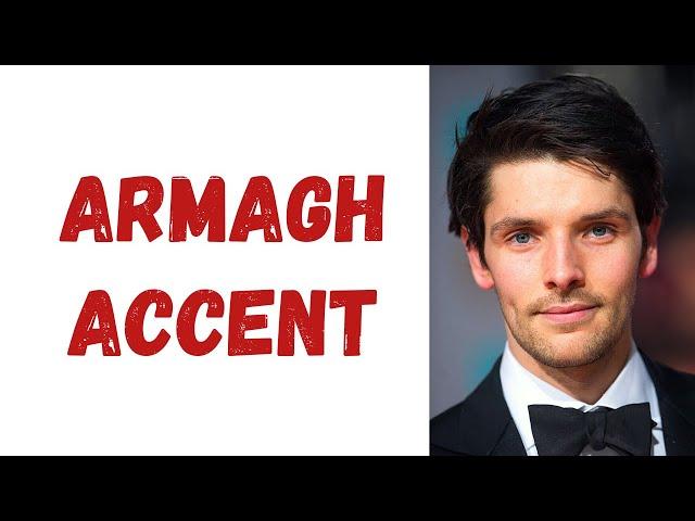 Northern Irish Accent Analysis | #3 Colin Morgan - Armagh