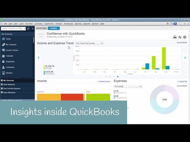 How to use Insights in QuickBooks