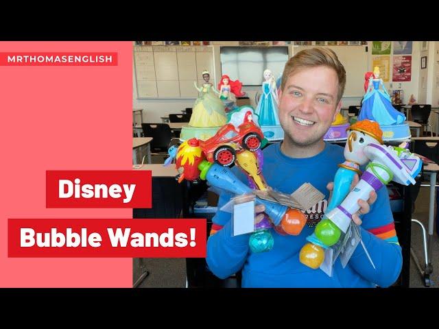 Disney Bubble Wands!