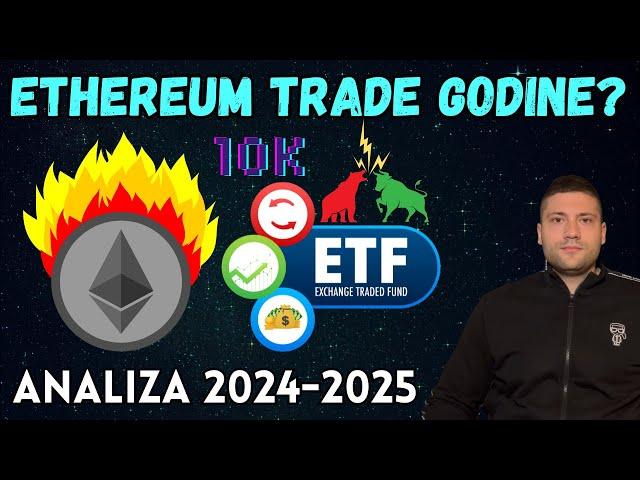 Što očekivati za Ethereum ?| Analiza #kriptovalute | ETH 2024-2025