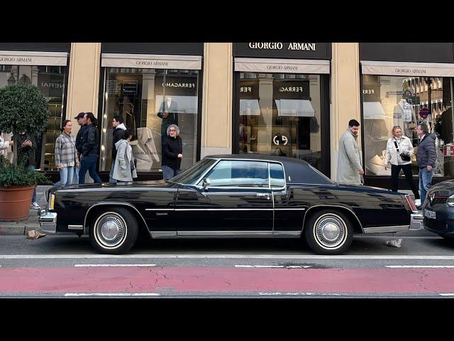 Mit 1973 Oldsmobile Toronado in München unterwegs - Maximilianstrasse