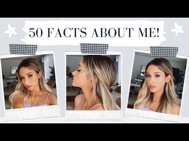 50 FACTS ABOUT ME! | Jami Alix