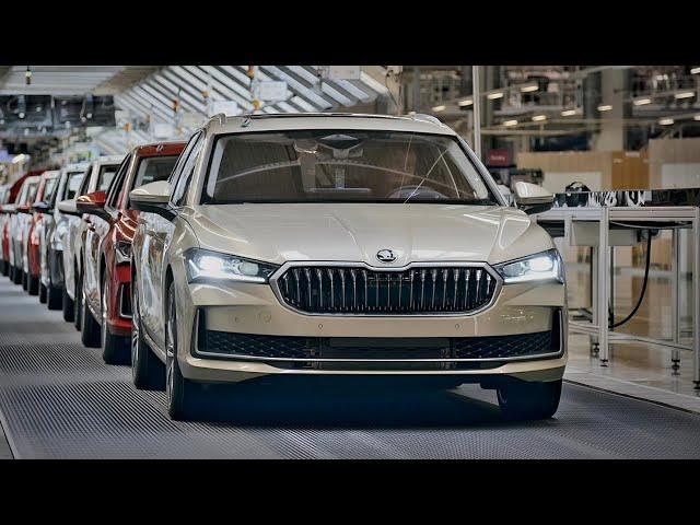 New SKODA SUPERB 2024 - PRODUCTION in Bratislava