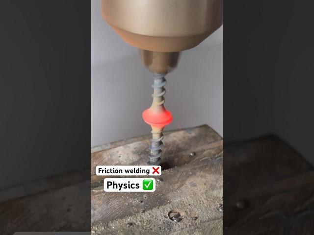 Friction welding or Physics  #asmr