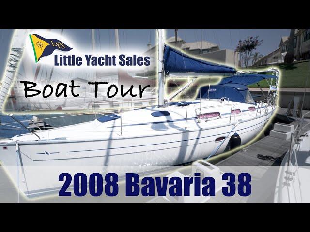 SOLD!!! 2008 Bavaria 38 Sailboat [BOAT TOUR] - Little Yacht Sales