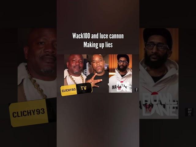 Wack 100 & Luce cannon caught telling the Feds big u set up nipsey