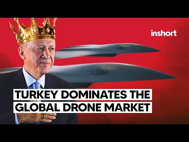 Turkey soars to the top, controlling 65% of world's drone market! | InShort