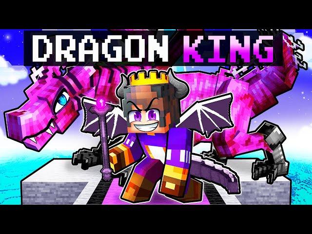 Becoming The DARK DRAGON KING in Minecraft!