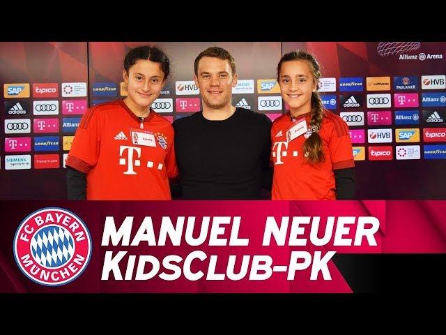 "I wanted to play outfield" - Manuel Neuer answers FC Bayern KidsClub questions ️