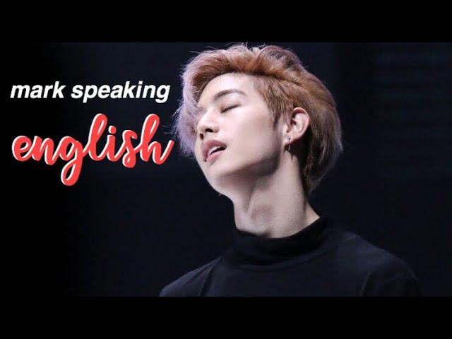 mark from got7 speaking english in america | compilation