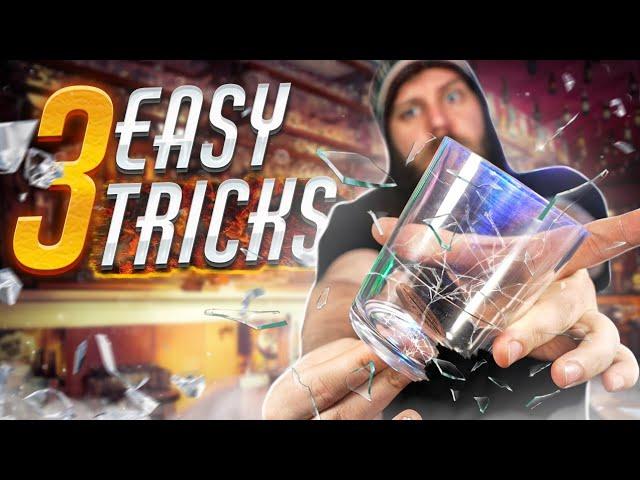 3 EASY Magic Tricks For The BAR ANYONE CAN DO! - day 7