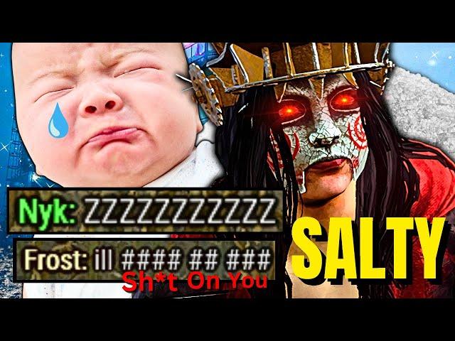 SWF Cries Real Tears After My Pig Bodies Them (Salt Galore) Dead By Daylight