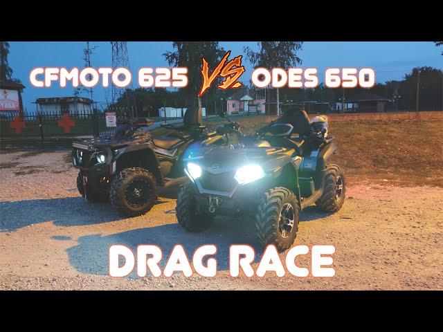 CFMOTO 625 VS ODES 650 LANDCROSS | DRAG RACE