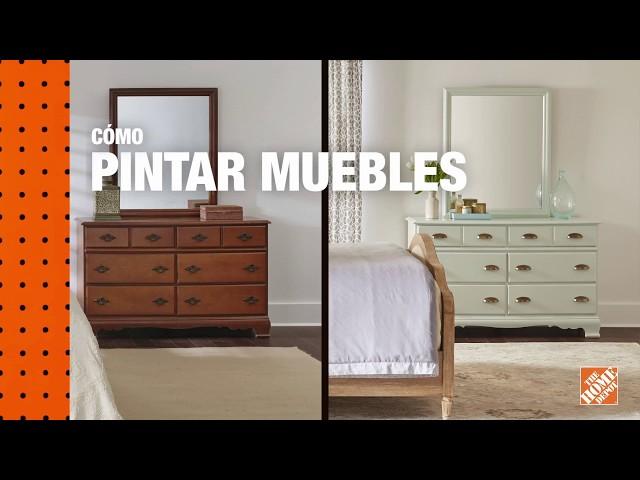 The Home Depot | Cómo Pintar Muebles De Madera