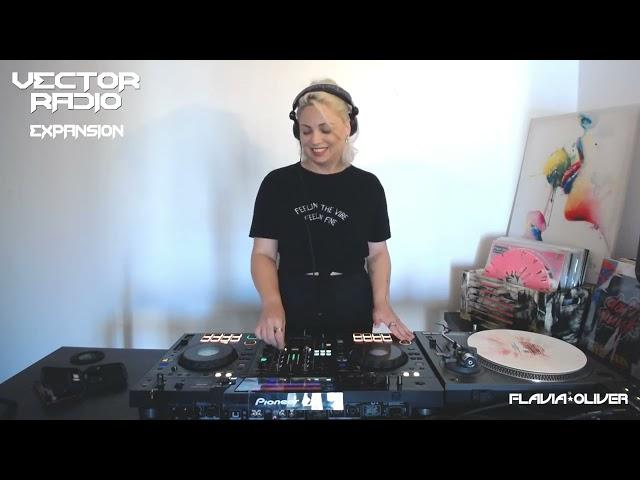 DJ FLAVIA OLIVER @ Vector Radio Expansion [VIDEOSET MIX 166] - 16-09-2023