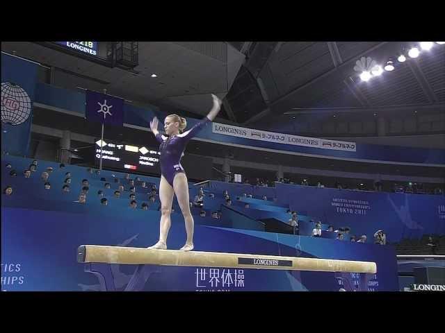 KSENIA AFANASYEVA - BEAM - 2011 - (FLOOR EXERCISE - GOLD - 2011 & TEAM GOLD - 2010)