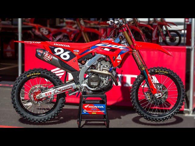 Inside Hunter Lawrence Factory Honda CRF250R - Motocross Action Magazine