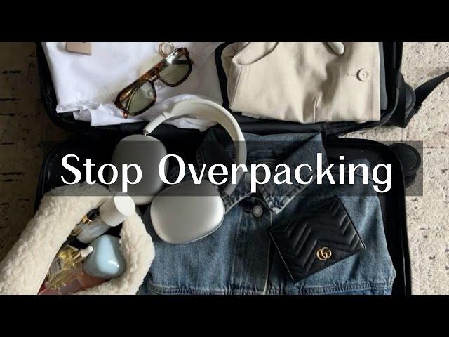 The BEST way To Pack a Suitcase (Carry-On only)| #packingtips