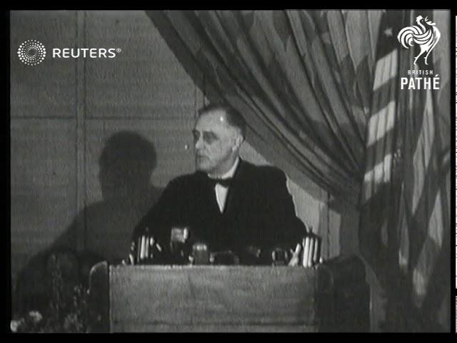 President Roosevelt's speech against dictators (1941)