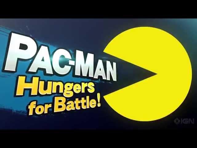 Smash Bros: Pac-Man Announcement Trailer