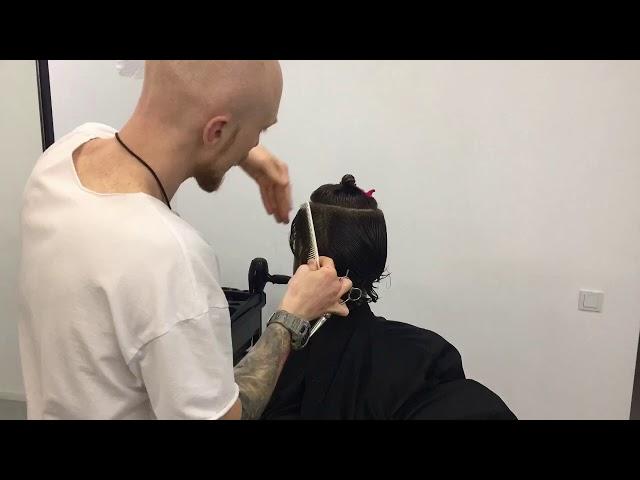 Man’s haircut мужская Стрижка