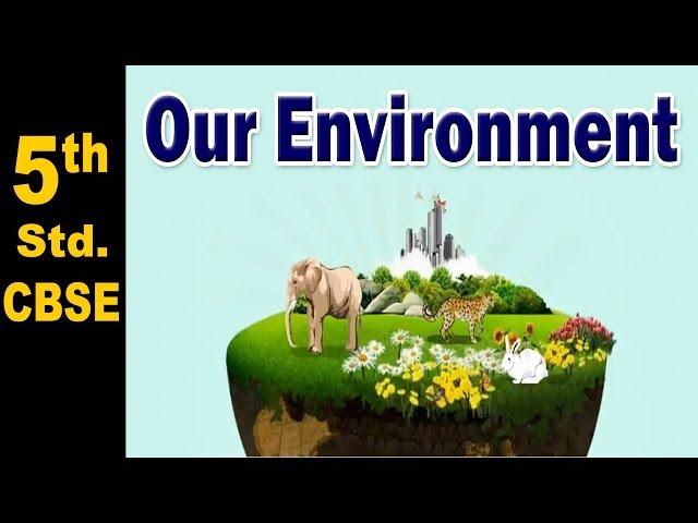 Our Environment | 5th Std | Science | CBSE Board | Home Revise