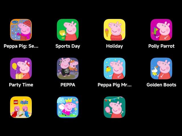 Peppa Pig Android: Peppa Pig Seasons Autumn & Winter,Sports Day,Holiday,Polly Parrot,World Peppa Pig