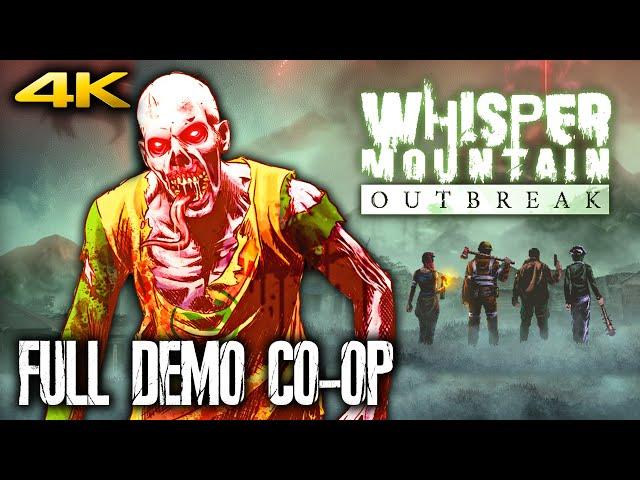 WHISPER MOUNTAIN OUTBREAK CO-OP Gameplay Demo ALL SURVIVED | Inspired By Resident Evil Outbreak (4K)