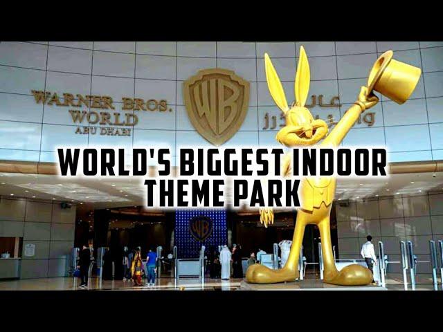 [4K] WARNER BROS. WORLD ABU DHABI! Full Rides & Attractions Theme Park Tour!