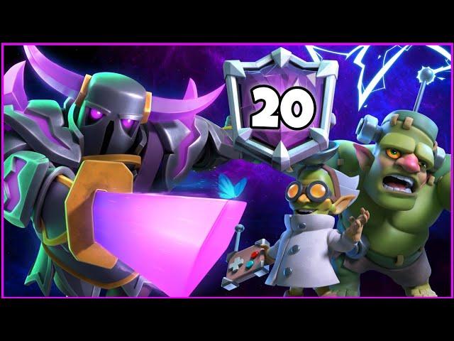 Top 20 with Pekka Goblinstein Deck.!