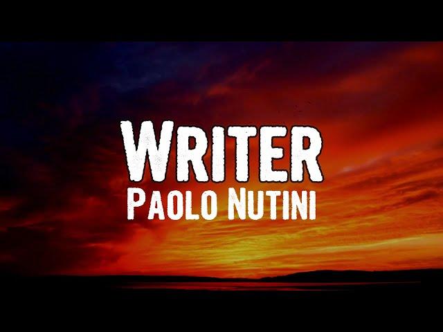 Paolo Nutini - Writer (Lyrics)