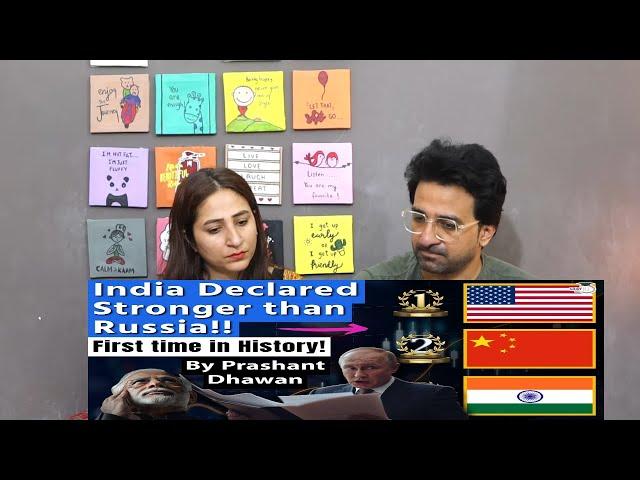 Pak Reacts INDIA Declared a Stronger Country than Russia | First Time in History | Prashant Dhawan