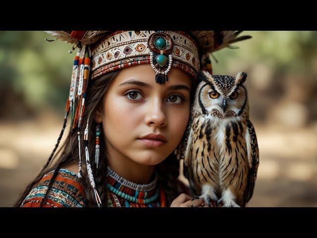 Owl Spirit Guide  Shamanic Drumming  Spiritual Tribal Music  Shaya Meditations