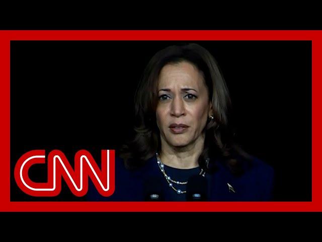 Kamala Harris reacts to Trump's attacks at Black journalists convention